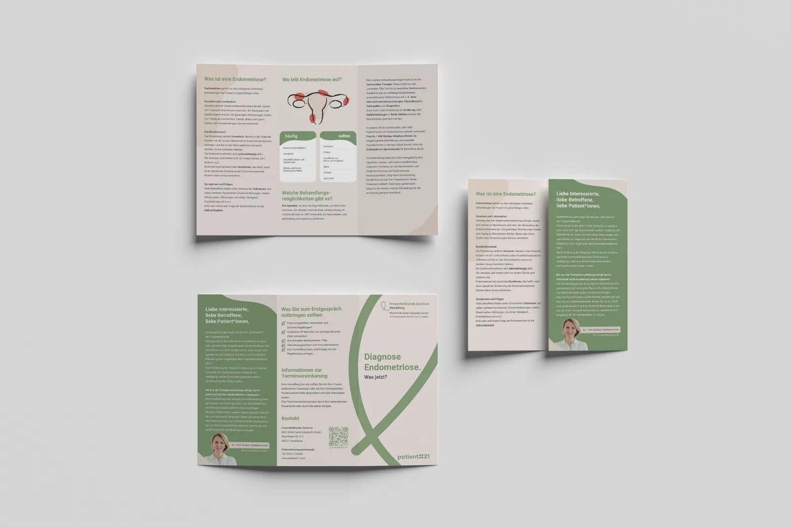 Endometriose Flyer für Patient 21