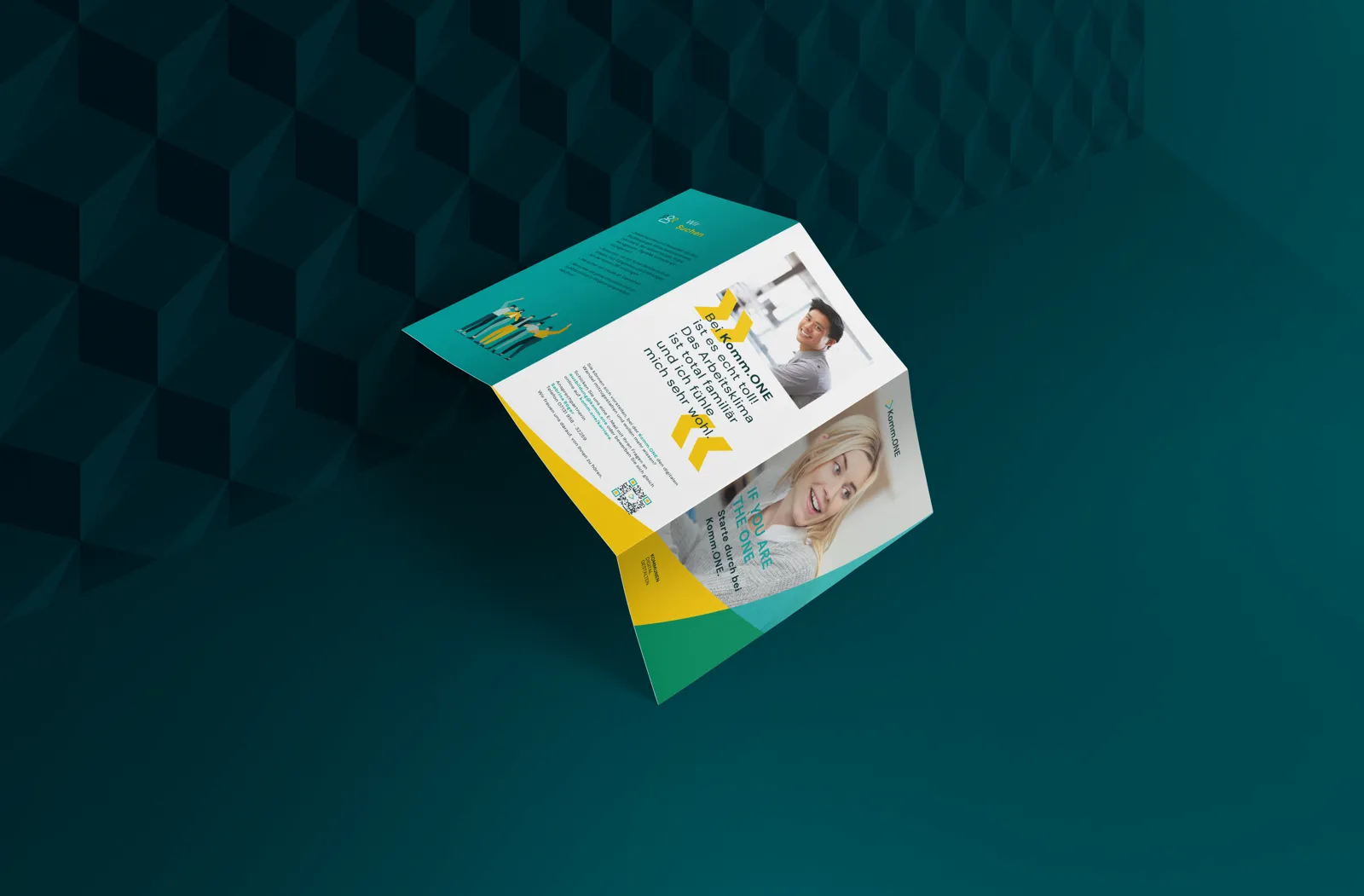 Azubi Flyer für Komm.One – Projektansicht 2