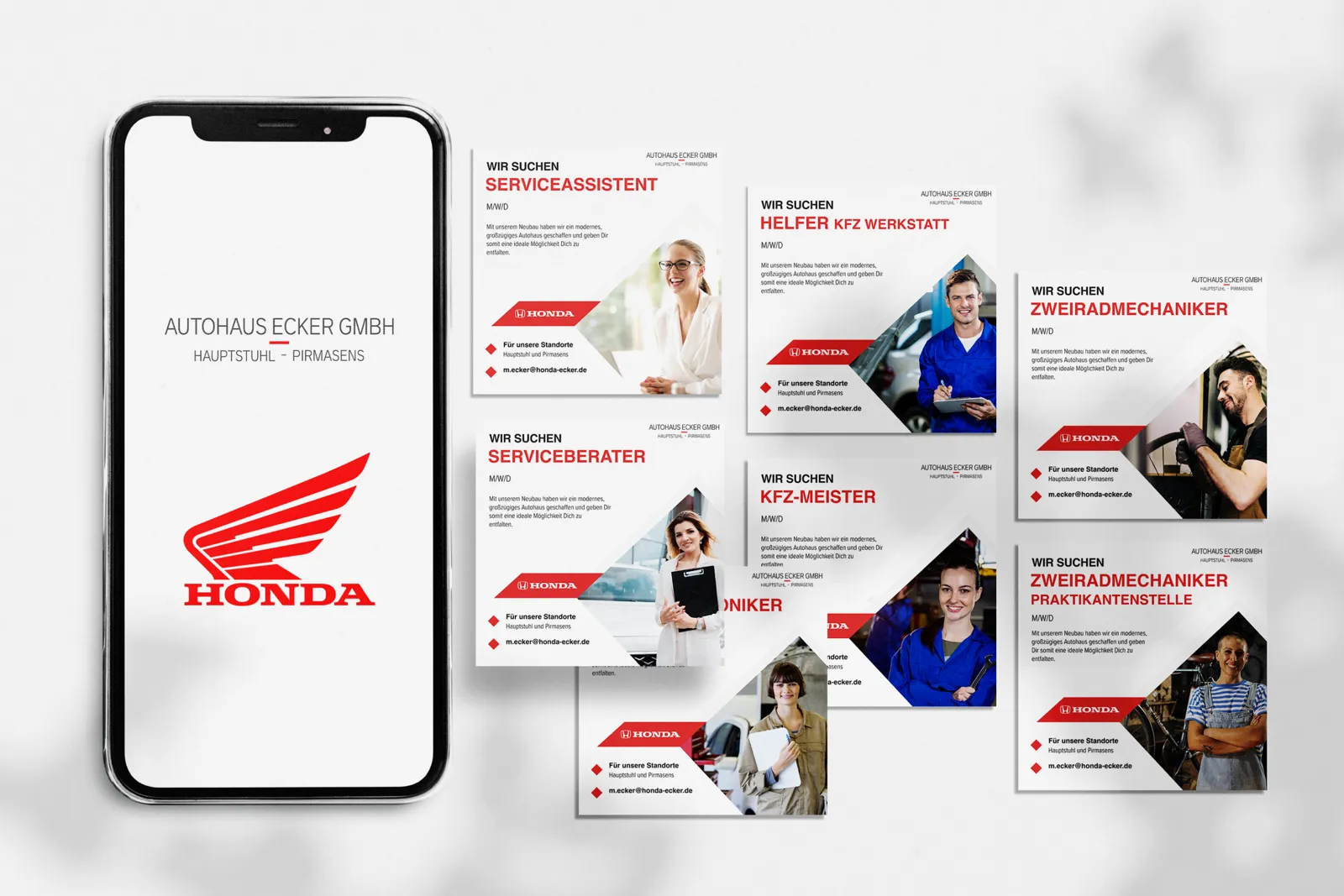 Social Ads für Honda Ecker