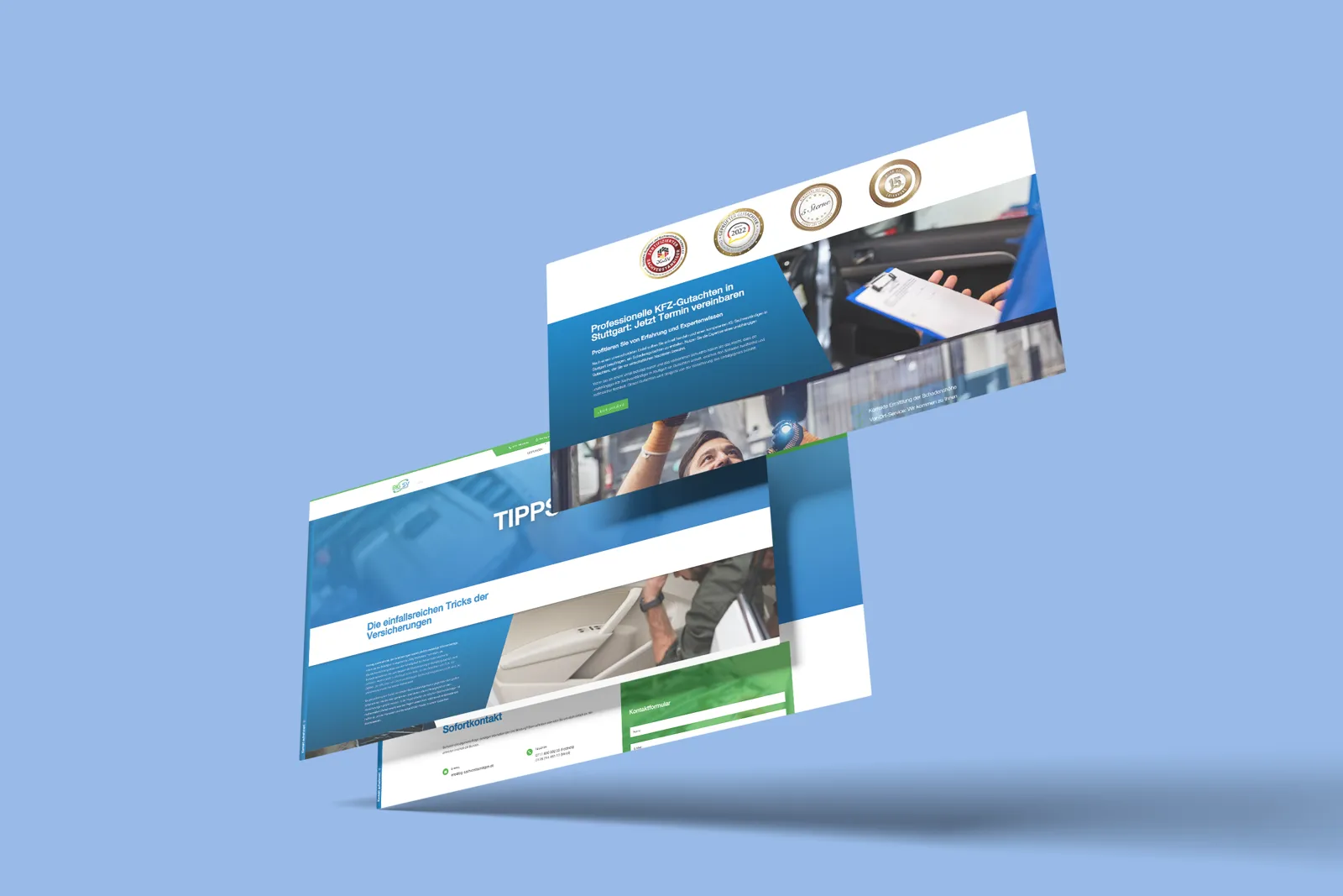 Die neue Webseite für BIG Sachverständigen