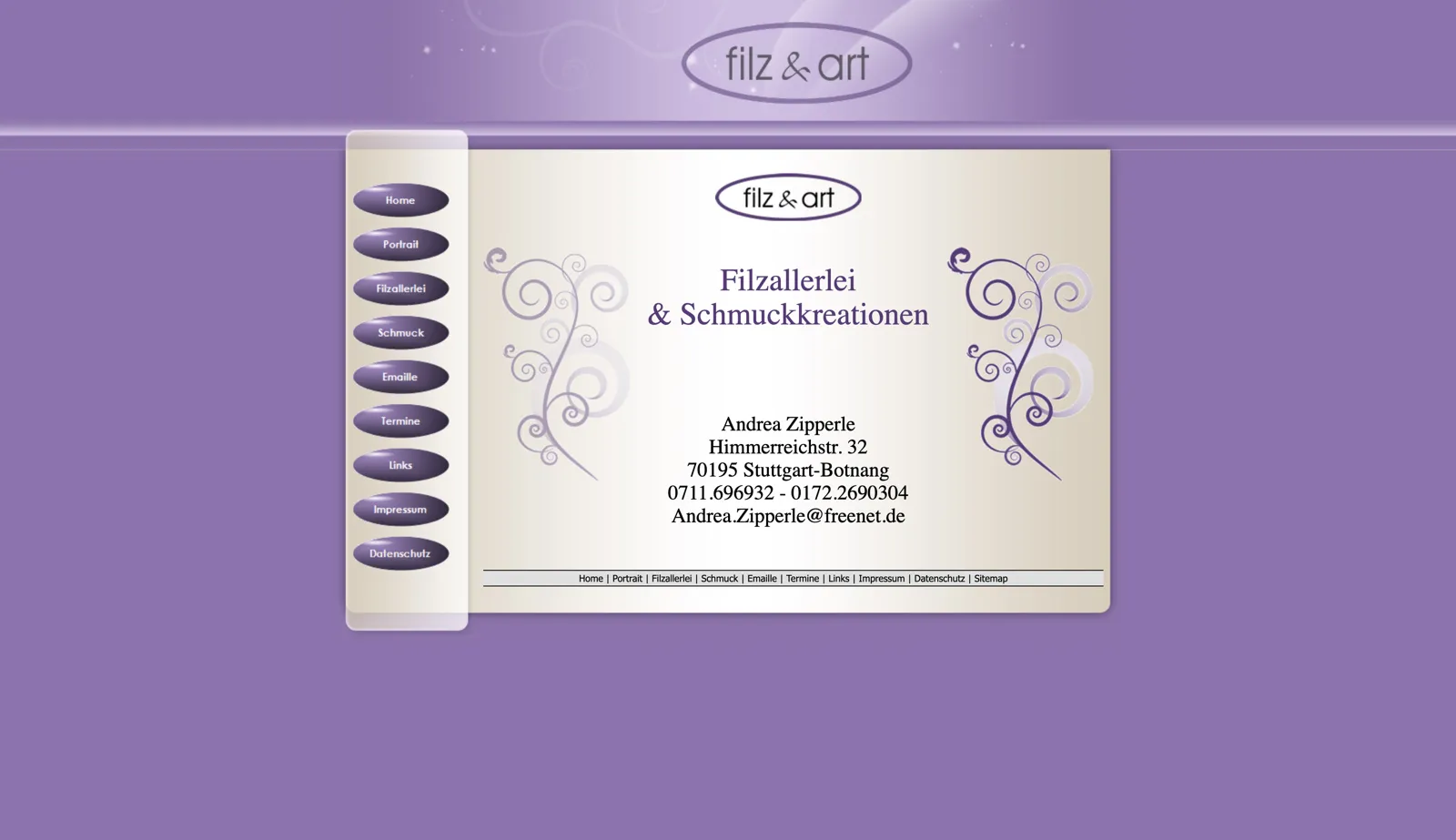 Andrea Zipperle – Webseiten Upgrade – Projektansicht 2