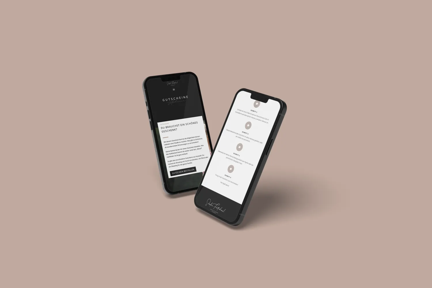 SF Fotografie – Fotografie Webseite – Projektansicht 3