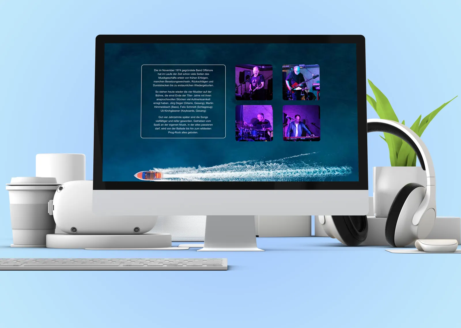 Offshore Websiten ReWork – Projektansicht 2