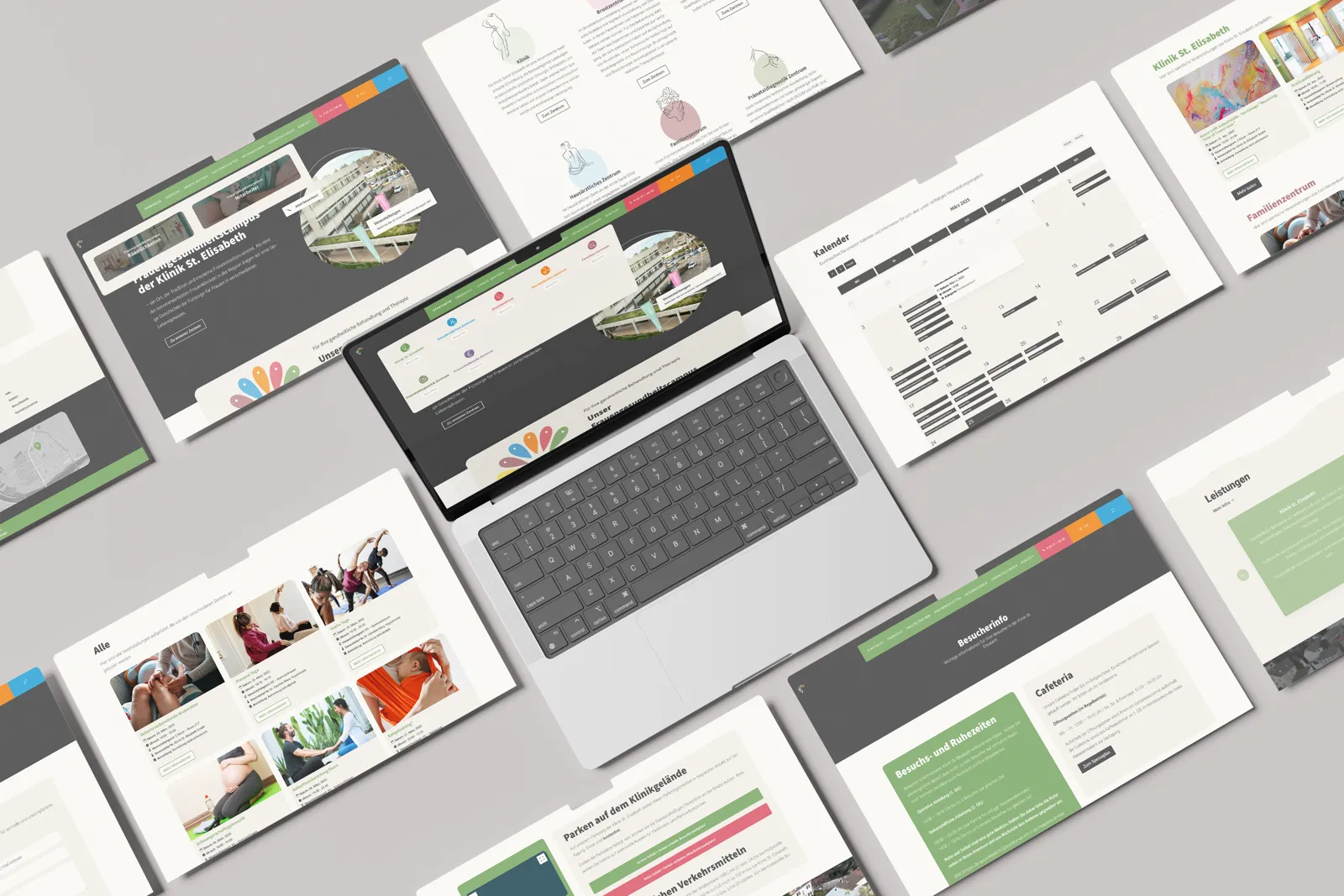 Webseite für den Frauengesundheitscampus Heidelberg – Projektansicht 3